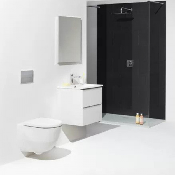 Laufen Pack Pro Комплект: инсталляция 8.9466.0 + унитаз подвесной 8.2096.6 + клавиша 8.9566.1.004(хром) + сиденье Slim 8.9896.6