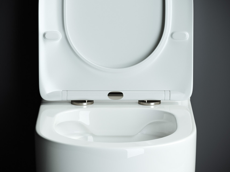 Напольный пристенный унитаз Mia Ceramica Nova белый CN1801