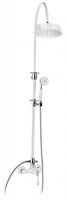 Душевая колонна со смесителем, с фиксированным держателем ручного душа, без ручного и верхнего душа CEZARES MARGOT-C