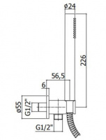 Душевая лейка Cezares РУЧНЫЕ ДУШИ