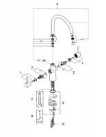 Grohe Смеситель для кухни Ambi Cosmopolitan 30190000
