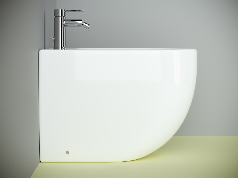 Напольное биде Metropol Ceramica Nova белый CN4005