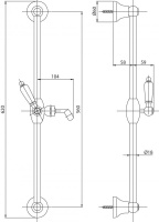Душевой гарнитур CEZARES FIRST-SD