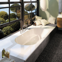 Burgbad Crono Ванна встраиваемая встраиваемая, 190x110x57.4 см