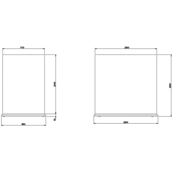 Gessi Eleganza Корзина для мусора, напольная, цвет: шлифованное золото/белый