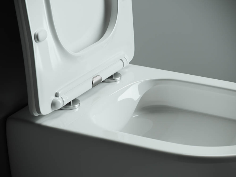 Подвесной унитаз Mono Rimless Ceramica Nova белый CN1905