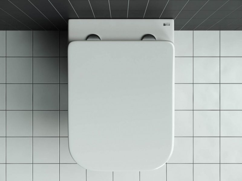 Подвесной унитаз Mono Rimless Ceramica Nova белый CN1902