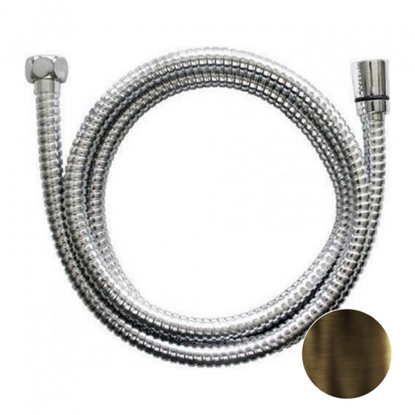 Nicolazzi Doccia Шланг 150 см - 1/2”х1/2”, цвет: тёмная бронза