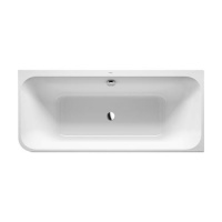 Ванна акриловая Duravit (Дуравит), 1800х80 нестандартной формы, пристенная