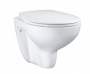 Подвесной унитаз Grohe Bau Ceramic 39351000 с сиденьем микролифт безободковый