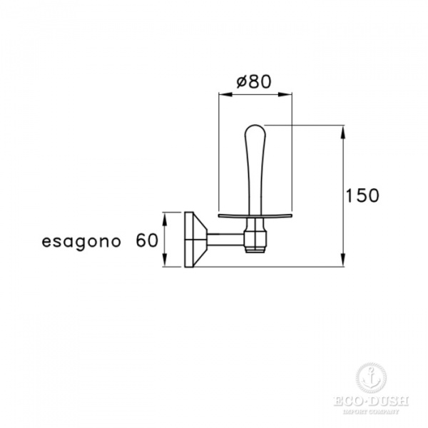Stella Eccelsa Держатель запасного рулона туалетной бумаги, подвесной 1035 цвет: золото