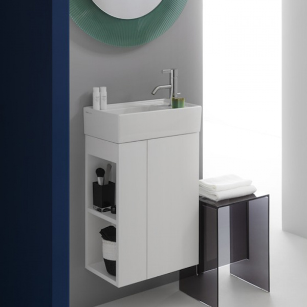 Laufen Kartell Раковина 46х28х12 см, 1 отв., без перелива, цвет: белый