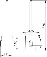 Ершик Keuco Smart.2 14764