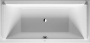 Ванна акриловая Duravit Starck 200x100 прямоугольная, встраиваемая