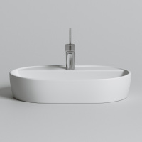 Умывальник накладной Element 600*400*125мм Ceramica Nova белый 