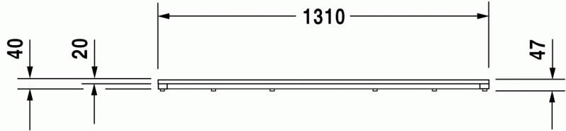 Деревянная решетка для ванны Duravit Blue Moon, 140x140