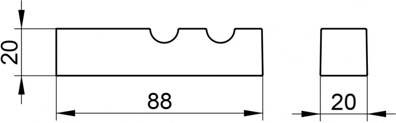 Крючок Keuco Edition 90 19115010000 двойной