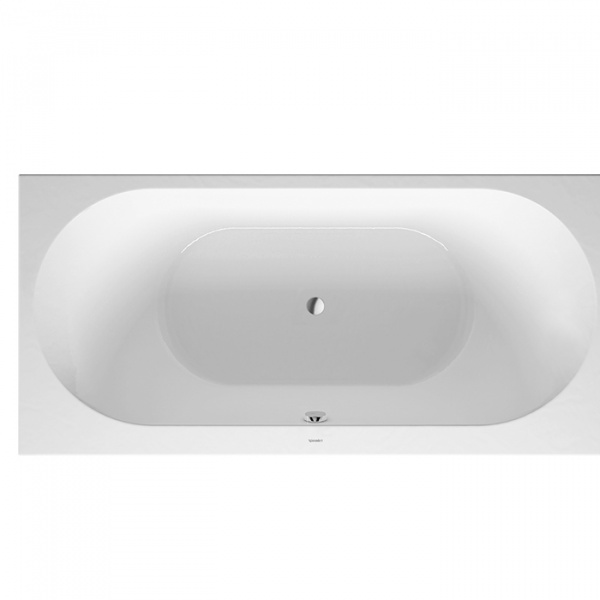 Duravit Darling New  Ванна 190х90x60см, акриловая, прямоугольная встраиваемая или с панелями,с 2 наклонами для спины