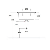 Globo Forty3 Раковина 60х50х25 см, без отв., цвет: белый