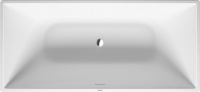 Ванна из искусственного камня DuraSolid® Duravit DuraSquare 160x75 прямоугольная, отдельностоящая