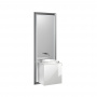 Emco Touch 450 pure Комплект мебели с системой освещения, умывальник мин.литье 45см, смеситель, 2 сенс. датчика, зеркало в ал. раме, тумба ручка справа, цвет: хром/optiwhite