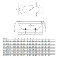 Bette Starlet Ванна с шумоизоляцией пристенная, 190х90х42см, с отверстиями для ручки, BetteGlasur® Plus, антислип