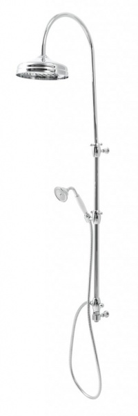 Душевая стойка с ручным и верхним  душем CEZARES ELITE-CAE