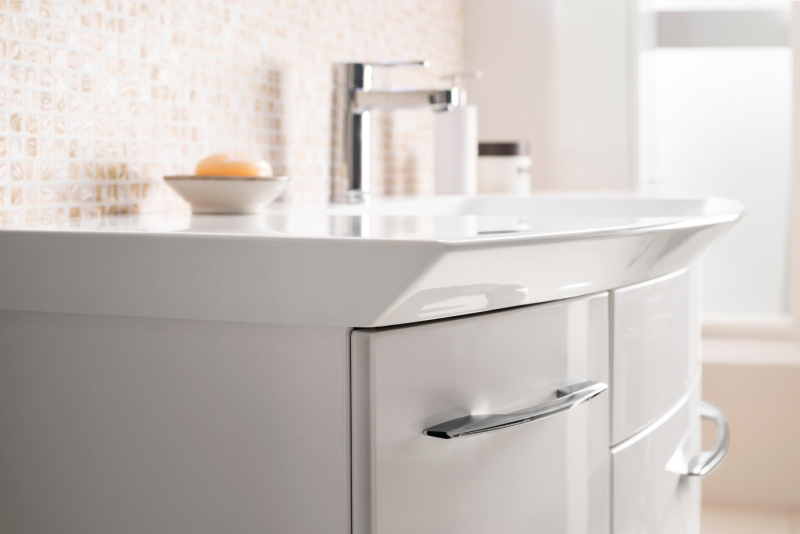 PELIPAL Cassca Комплект мебели с раковиной,  121см, Цвета: белый глянец