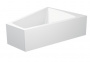 Ванна акриловая Duravit Paiova 180x140 угловая ассиметричная правая, пристенная