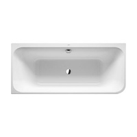 Ванна акриловая Duravit (Дуравит), 1800х80 нестандартной формы, пристенная