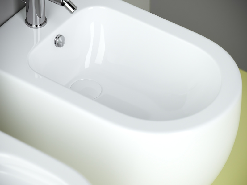 Напольное биде Metropol Ceramica Nova белый CN4005