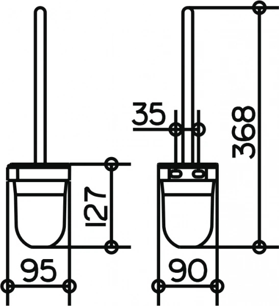 Ершик Keuco Smart 02364