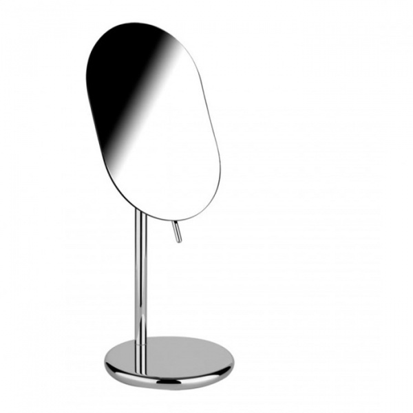 Gessi Goccia Косметическое зеркало настольное поворотное, цвет: хром