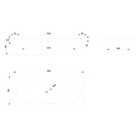 Bette Starlet Ванна с шумоизоляцией 180х75х42см, встраиваемая