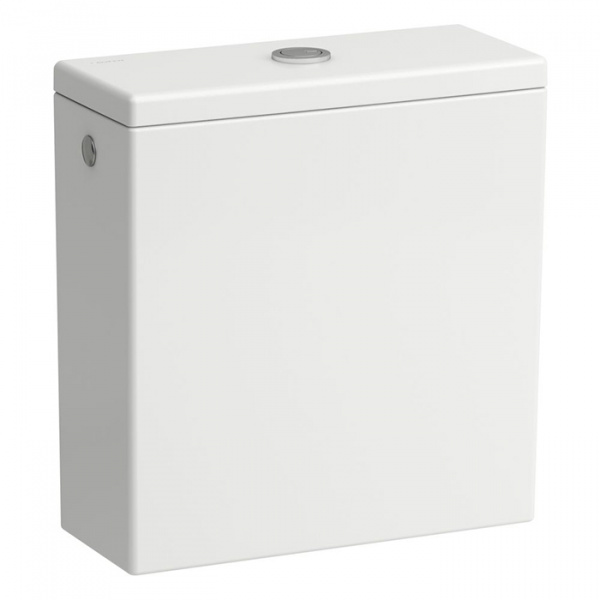 Laufen VAL Бачок для моноблока с механизмом слива, подвод сбоку, цвет: белый