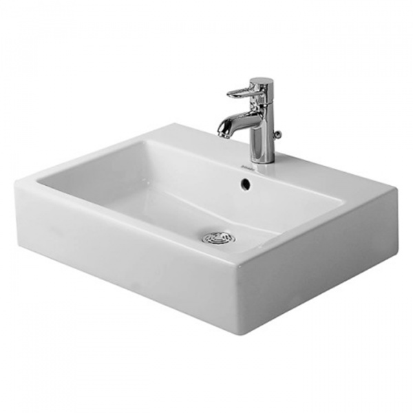 Duravit Vero Раковина 59.5x46.5 см, 1 отв., с переливом, цвет: белый