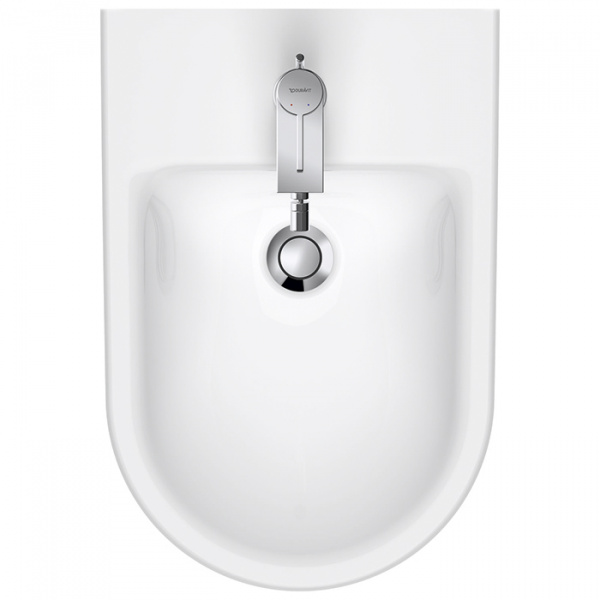 Duravit D-Neo Биде подвесное 37x54 см, с переливом, без отв., цвет: белый