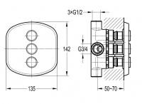 Вентиль Cezares GLOBO