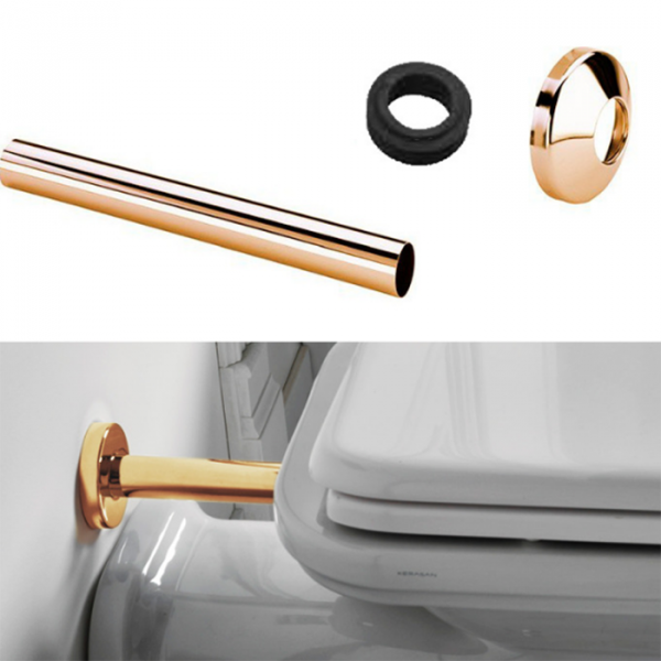 Kerasan Набор для подключения скрытого смывного бачка к напольному унитазу d=40мм, цвет: золото