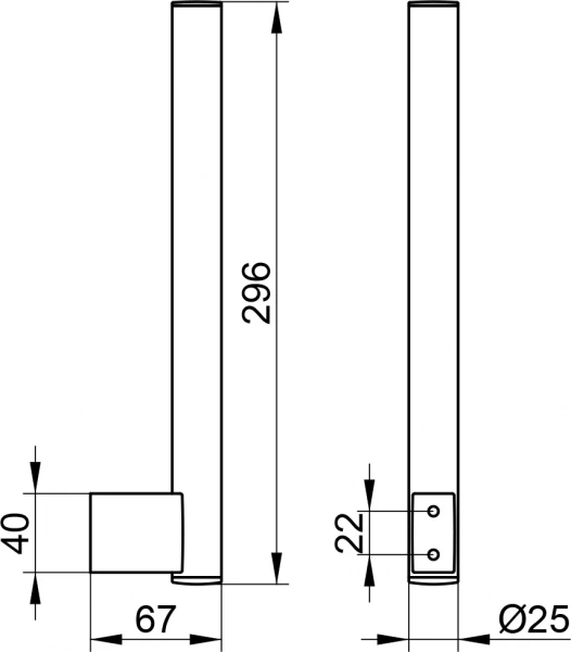 Держатель для запасных рулонов Keuco Plan 14963 для 2 рулонов