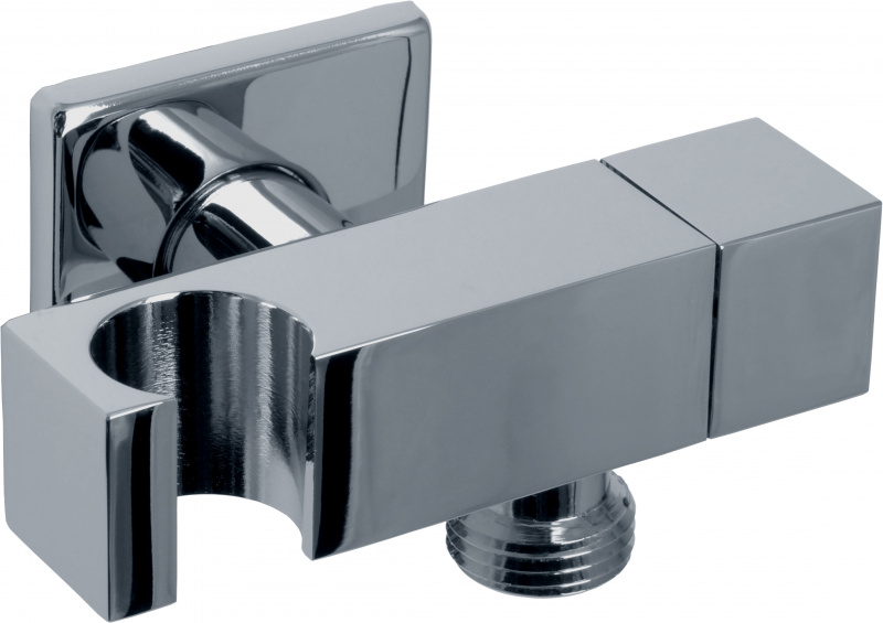 Шланговое подсоединение с держателем и запорным вентилем Vetta Rubinetterie Universal