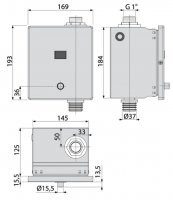 Автоматическое устройство смыва для унитаза с возможностью мануального смыва, арт.ASP3-KT