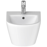 Duravit D-Neo Биде подвесное 37x54 см, с переливом, без отв., цвет: белый