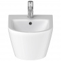 Duravit D-Neo Биде подвесное 37x54 см, с переливом, без отв., цвет: белый
