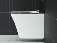 Подвесной унитаз Mono Rimless Ceramica Nova белый CN1902